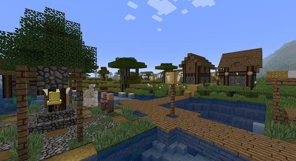 A vibrant, abstract painting with swirling blues and greens.