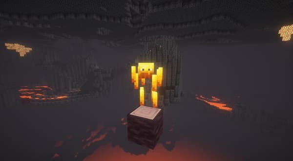 A vibrant hummingbird hovers over a colorful flower.