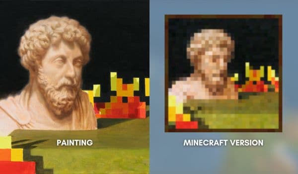 A simple, elegant wooden dining table with chairs in a minimalist room.