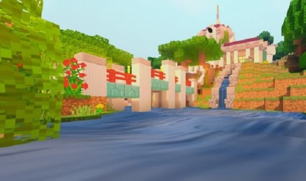 Empty white room with sunlight streaming through a window.