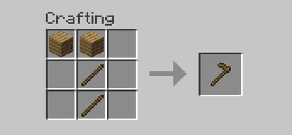 An empty, blank white square.