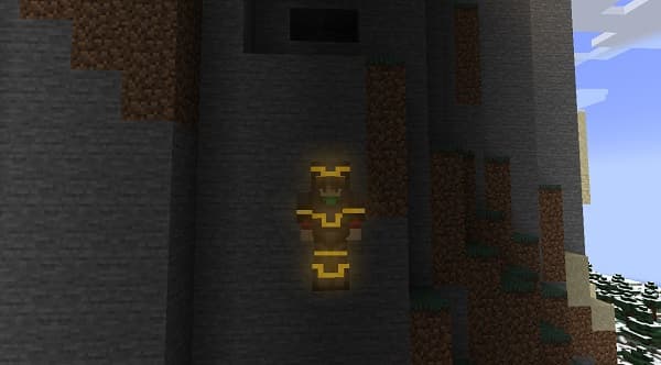 An empty white room.