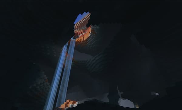 A picturesque autumnal forest with colorful leaves and tall trees.