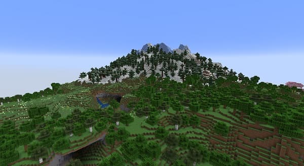 Dark empty concrete room with light entering from above.