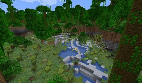 Blue and white medical face mask on a white background.