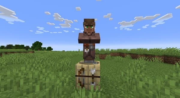 A person walking through a field of wildflowers.