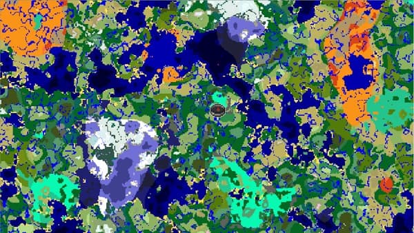 A person standing in a kitchen holding a cutting board with a knife and sliced vegetables.