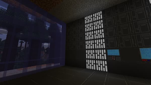 A lone lighthouse stands on a rocky coast.