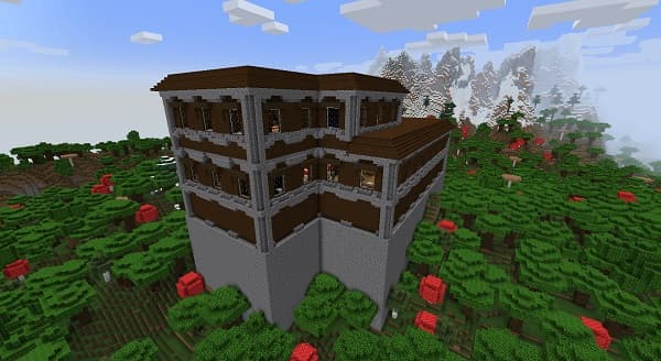 Empty conference room with chairs and tables