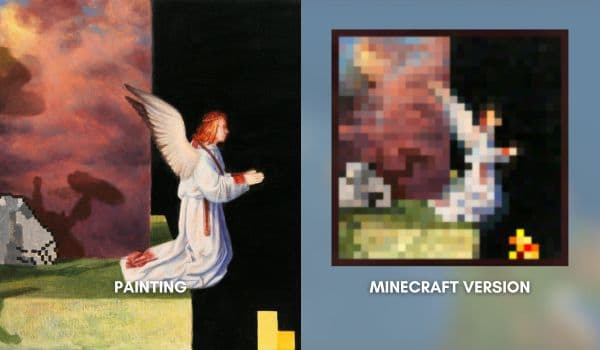 A white-labeled box with a blurred, indistinct background.