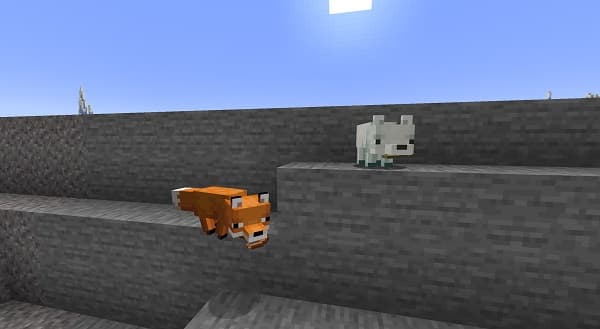 Two white porcelain cups and saucers stacked next to a small glass vase with green leaves.