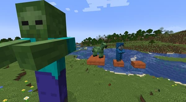 A white ceramic coffee mug on a wooden table.