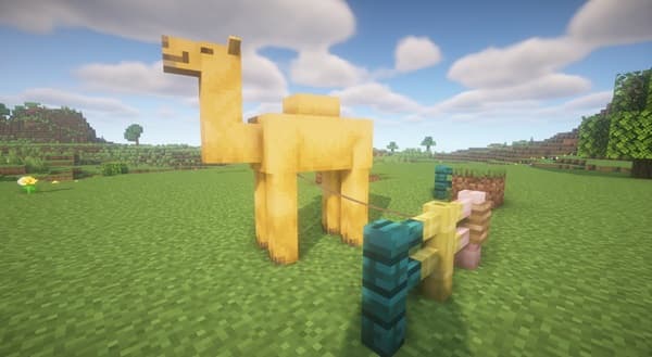 A simple, empty white room with a single closed door, creating a minimalist and serene atmosphere.