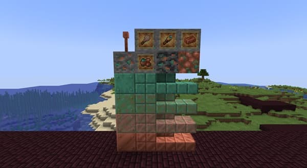 A close-up of a vibrant, abstract painting with energetic brushstrokes and a blend of warm and cool colors.