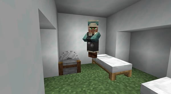 A close-up of a vibrant, abstract painting with swirling blue and purple hues.