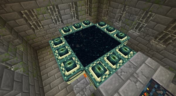 Old wooden rowboat floating on a calm lake at sunset.