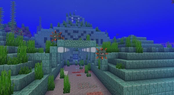 Blank white background.