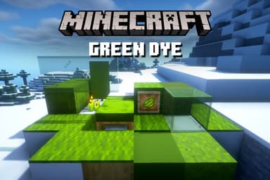 Minecraft Green Dye: How to Get It Easily