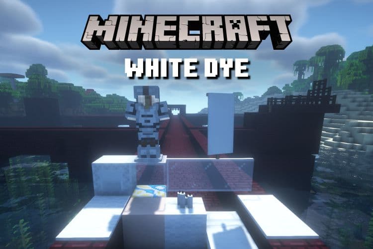 How to Get White Dye in Minecraft (2023)