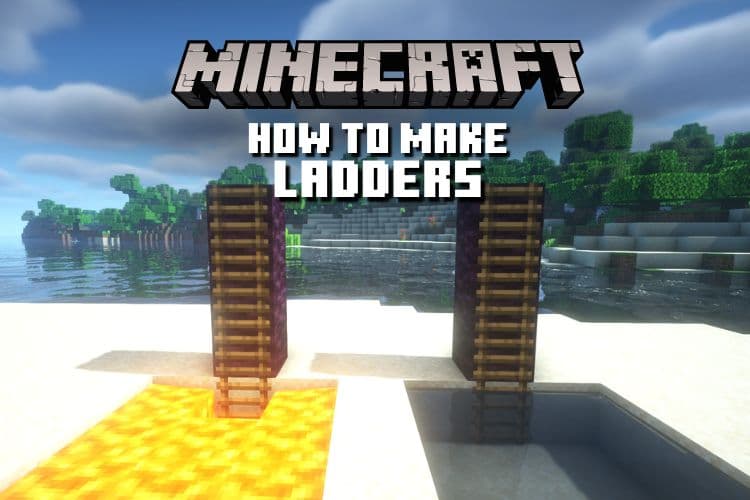 How to Make a Ladder in Minecraft (2023)