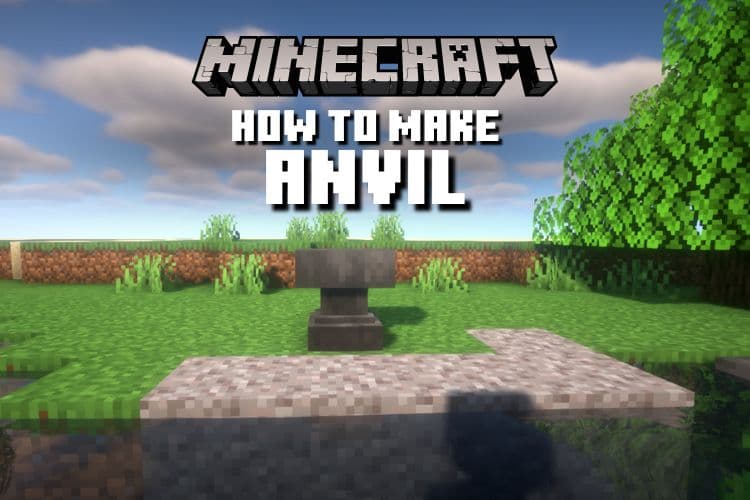 How to Make an Anvil in Minecraft &#8211; Easy Guide