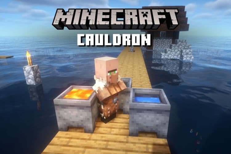 How to Make a Cauldron in Minecraft