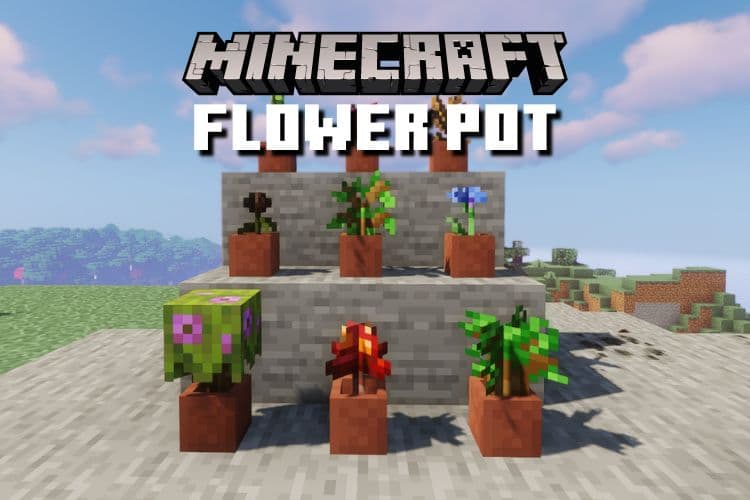 How to Make Flower Pot in Minecraft