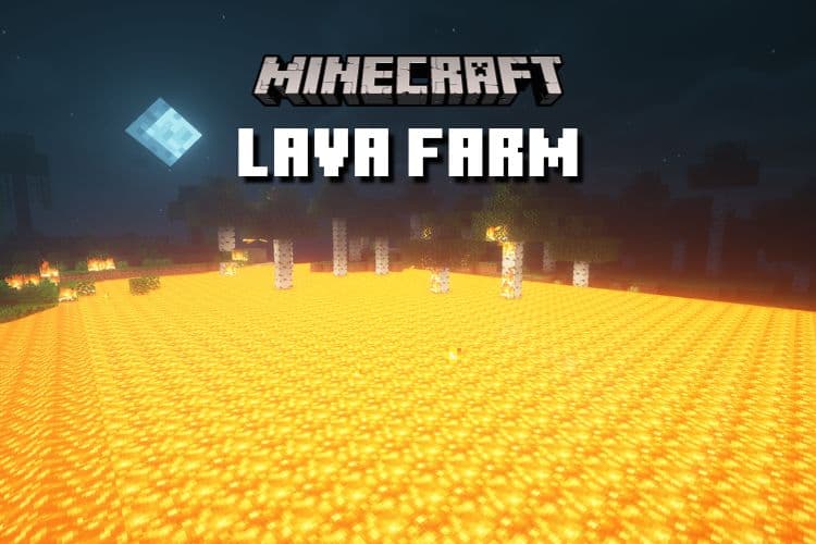 How to Make a Lava Farm in Minecraft &#8211; Infinite Lava