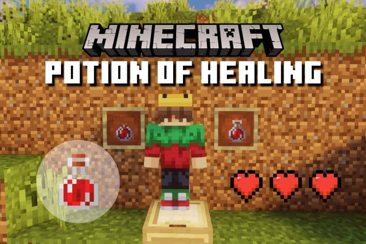 How to Make a Healing Potion in Minecraft