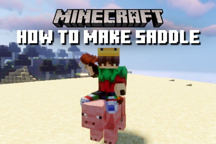 How to Make Minecraft Saddle