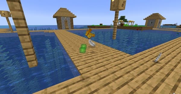 Purple iris in bloom.