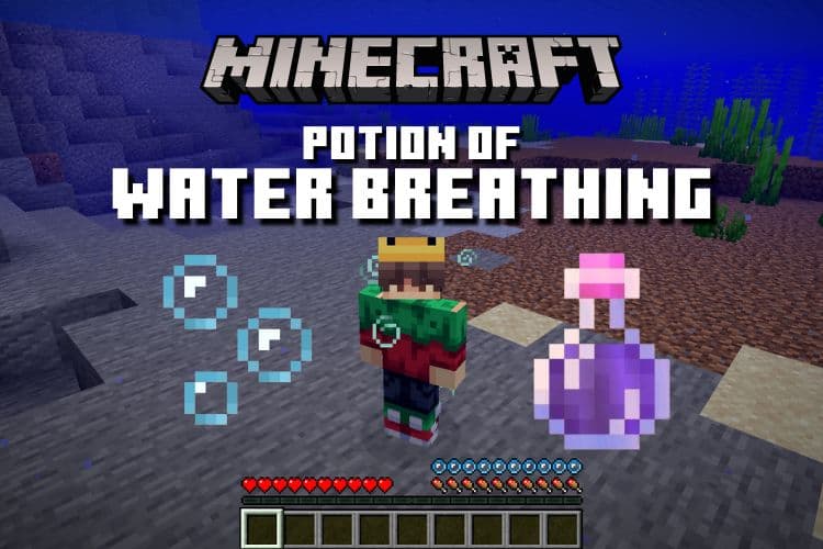 How to Make a Potion of Water Breathing in Minecraft