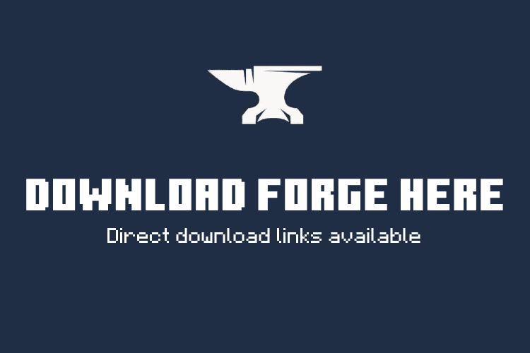 Minecraft Forge Download Links