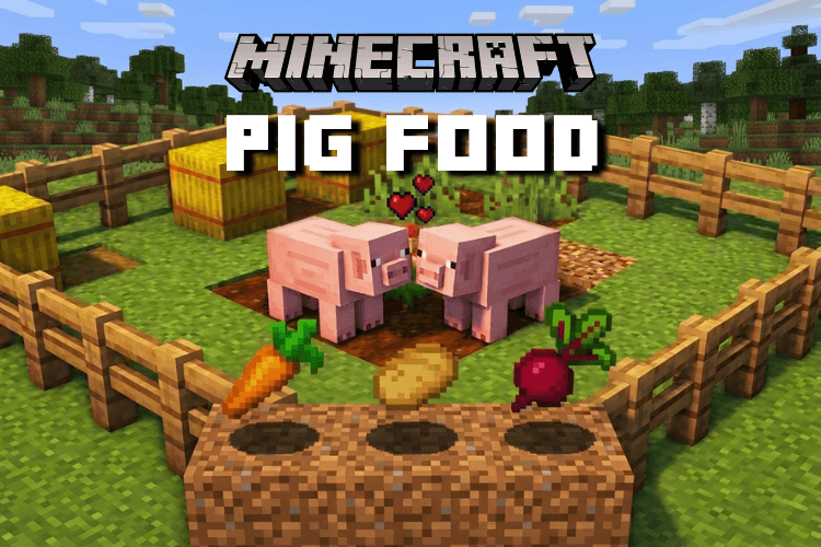 Minecraft Pig Food: What Do They Eat to Breed?