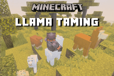 Minecraft Llama Taming: How to Win Them Over - Minerank Blog