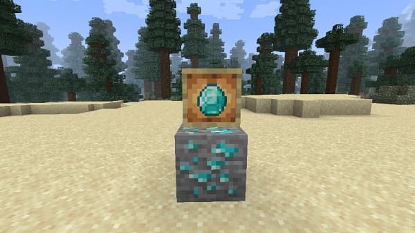 A clear blue sky with a few wispy clouds.