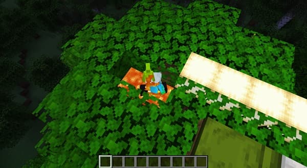 A vibrant abstract painting with swirling blues, greens, and yellows.