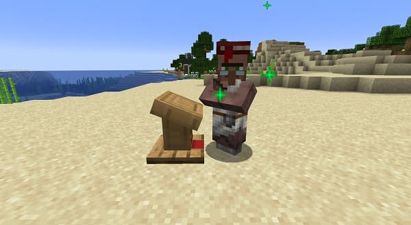 A single, large, dark-colored rock sitting alone on a flat, light-colored surface.