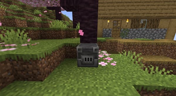 An empty white wall.