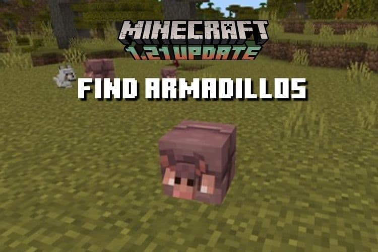 How to Easily Find Armadillos in Minecraft 1.21