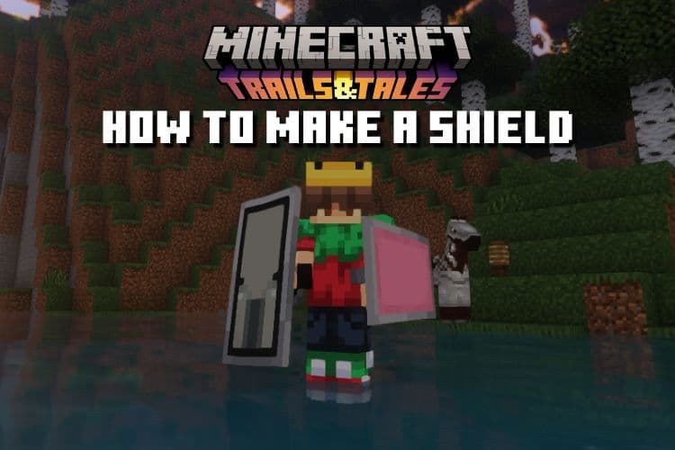 How to Make a Shield in Minecraft Bedrock and Java