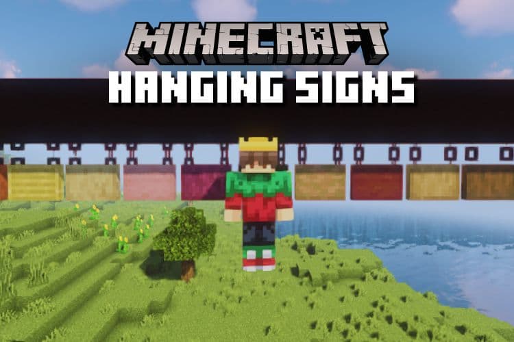 How to Make Hanging Signs in Minecraft 1.20