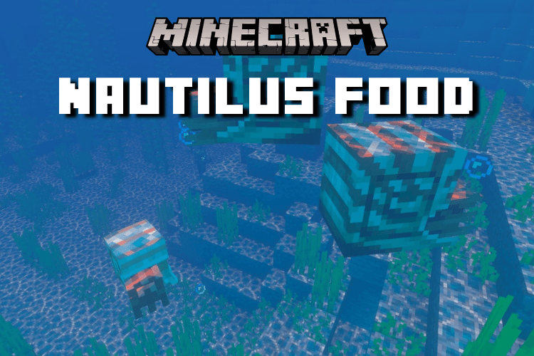 Can You Feed a Nautilus in Minecraft? What to Know