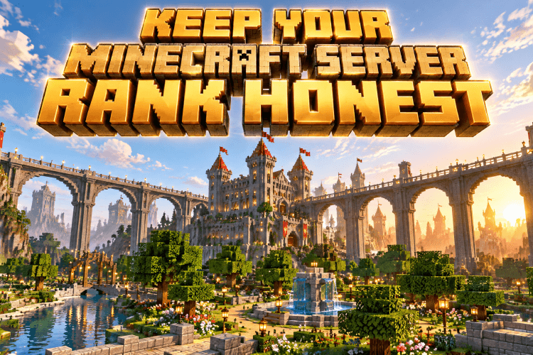 Keep Your Minecraft Server Rank Honest: A Practical Data Pipeline for Live Counts, Uptime, and Votes