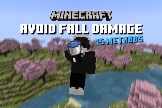 Fall Damage List Minecraft Java Avoid Fall Damage Minecraft: 15 Best Ways (2024)