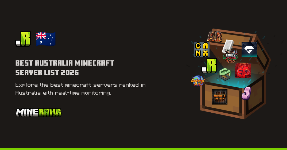 Australia's Best Minecraft Server List 2026 - Minerank