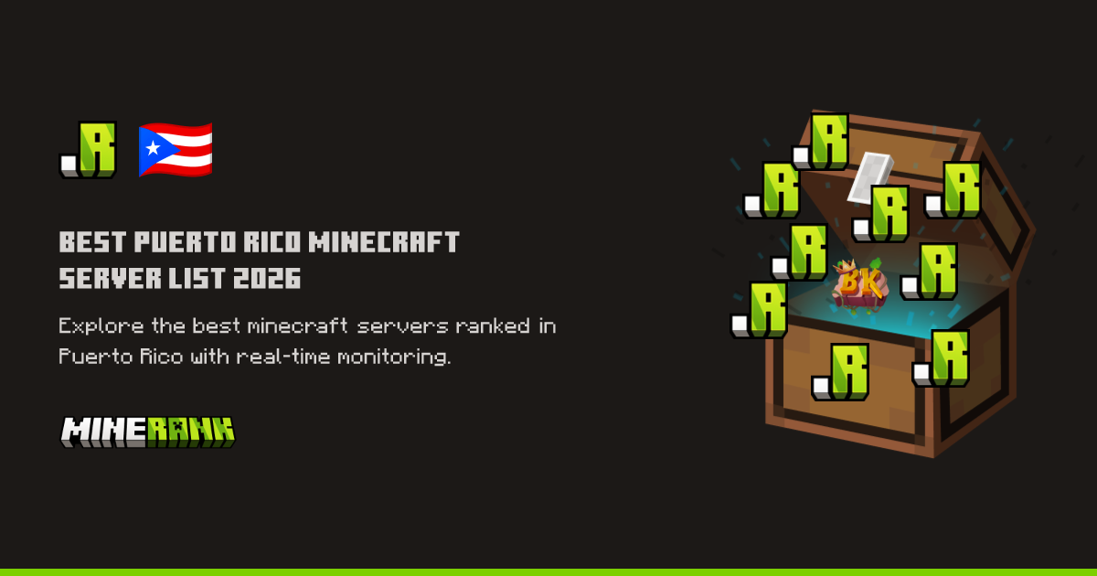 Puerto Rico's Best Minecraft Server List 2026 - Minerank