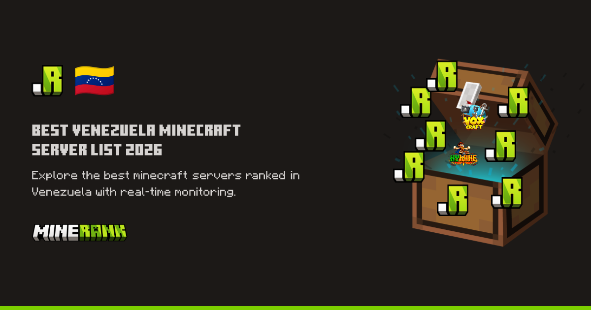 Venezuela's Best Minecraft Server List 2026 - Minerank