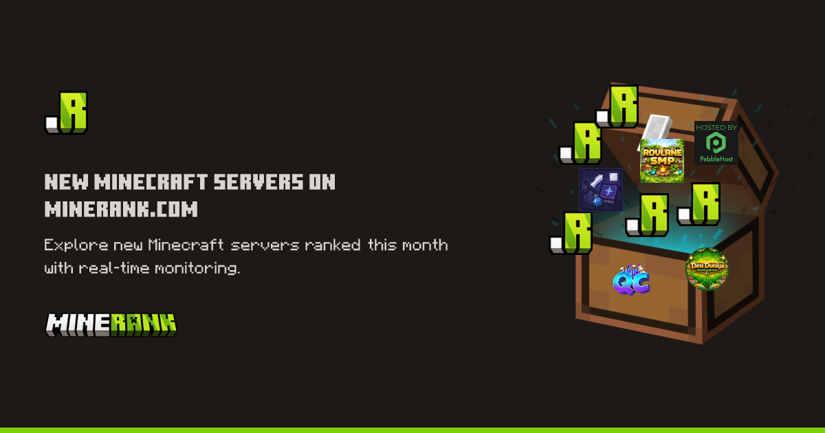 Explore All New Minecraft Servers on Minerank.com - Minerank