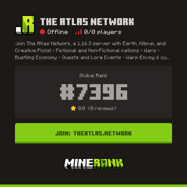 The Atlas Network Server IP, Reviews and Vote Link - Minerank